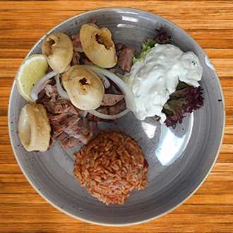 Gyros mit Calamari